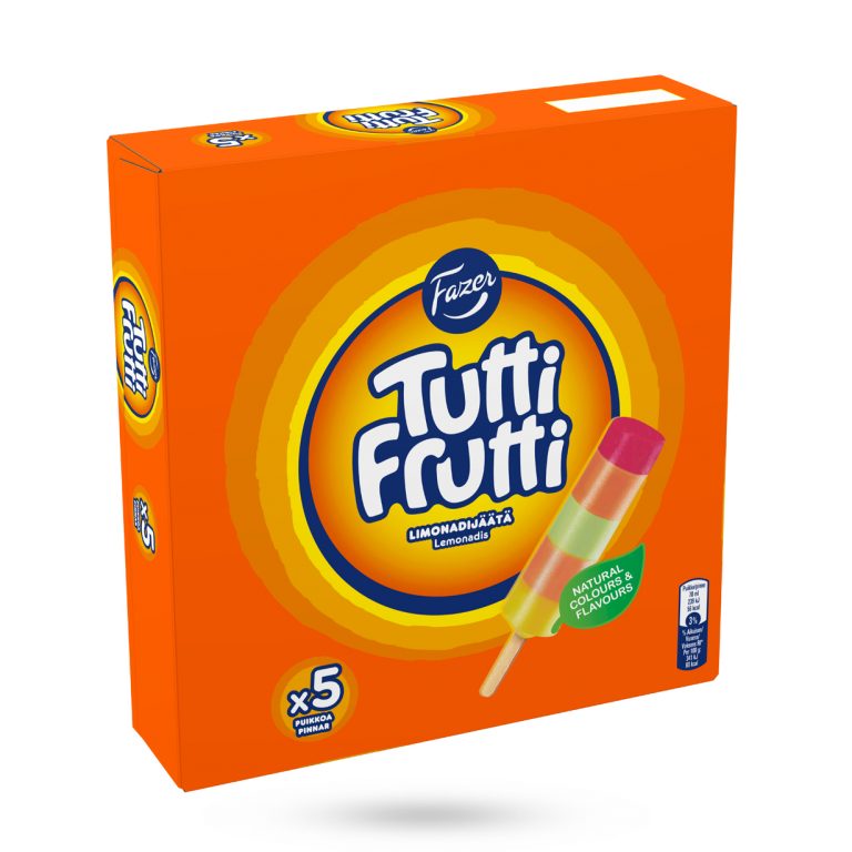 Tutti Frutti isglasspinnar