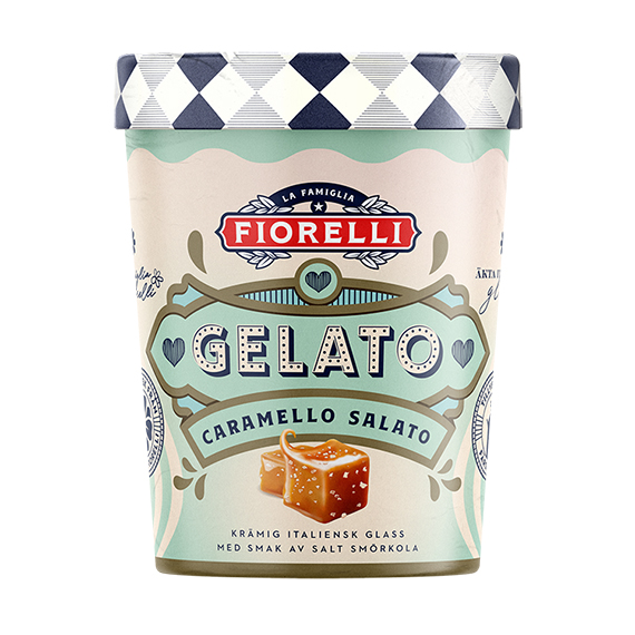 Fiorelli Pint Gelato Salted Caramel