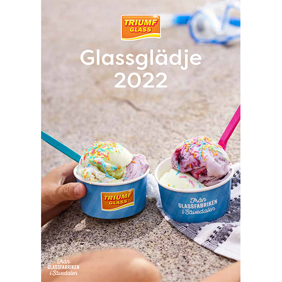 Glassglädje 2022/Triumf Glass Sortimentsbroschyr