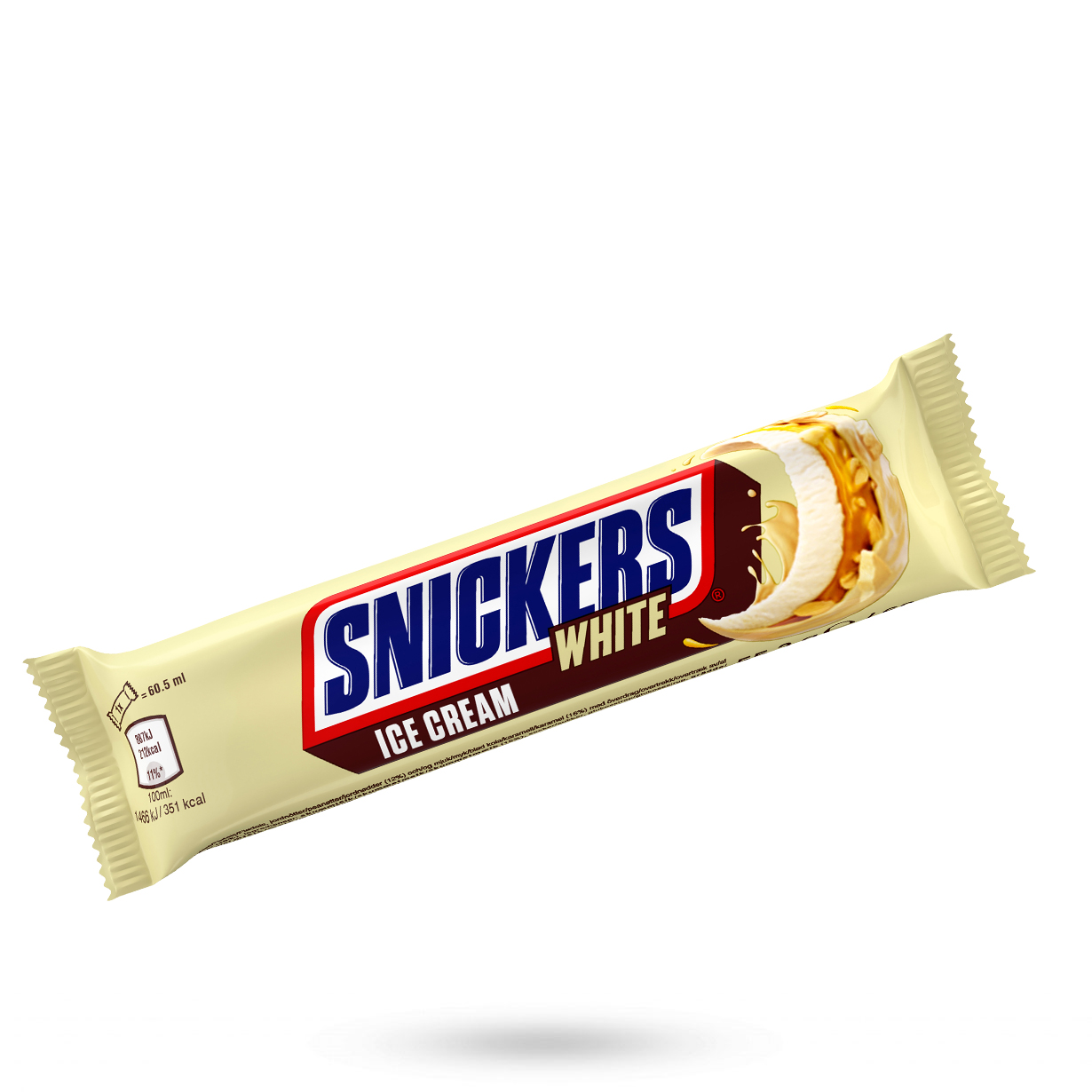 Snickers White Triumfglass