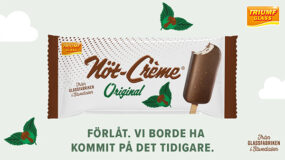 Nöt-Créme – nu som glass!