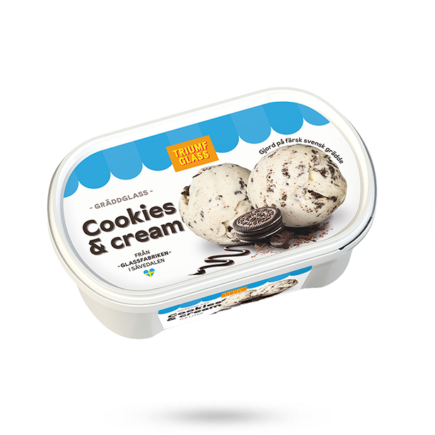 Triumf Glass Cookies and cream 0,5L