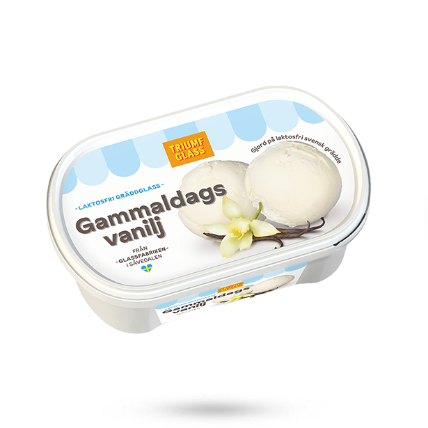 Triumf Glass Gammaldags vanilj laktosfri 0,5L