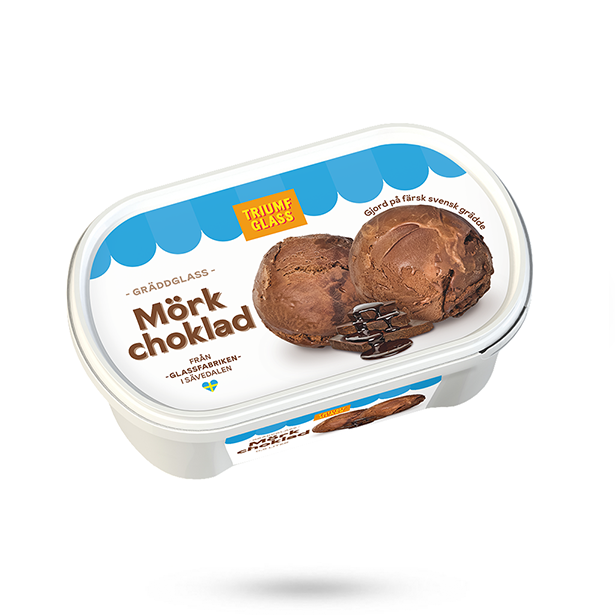 Triumf Glass Mörk Choklad 0,5L